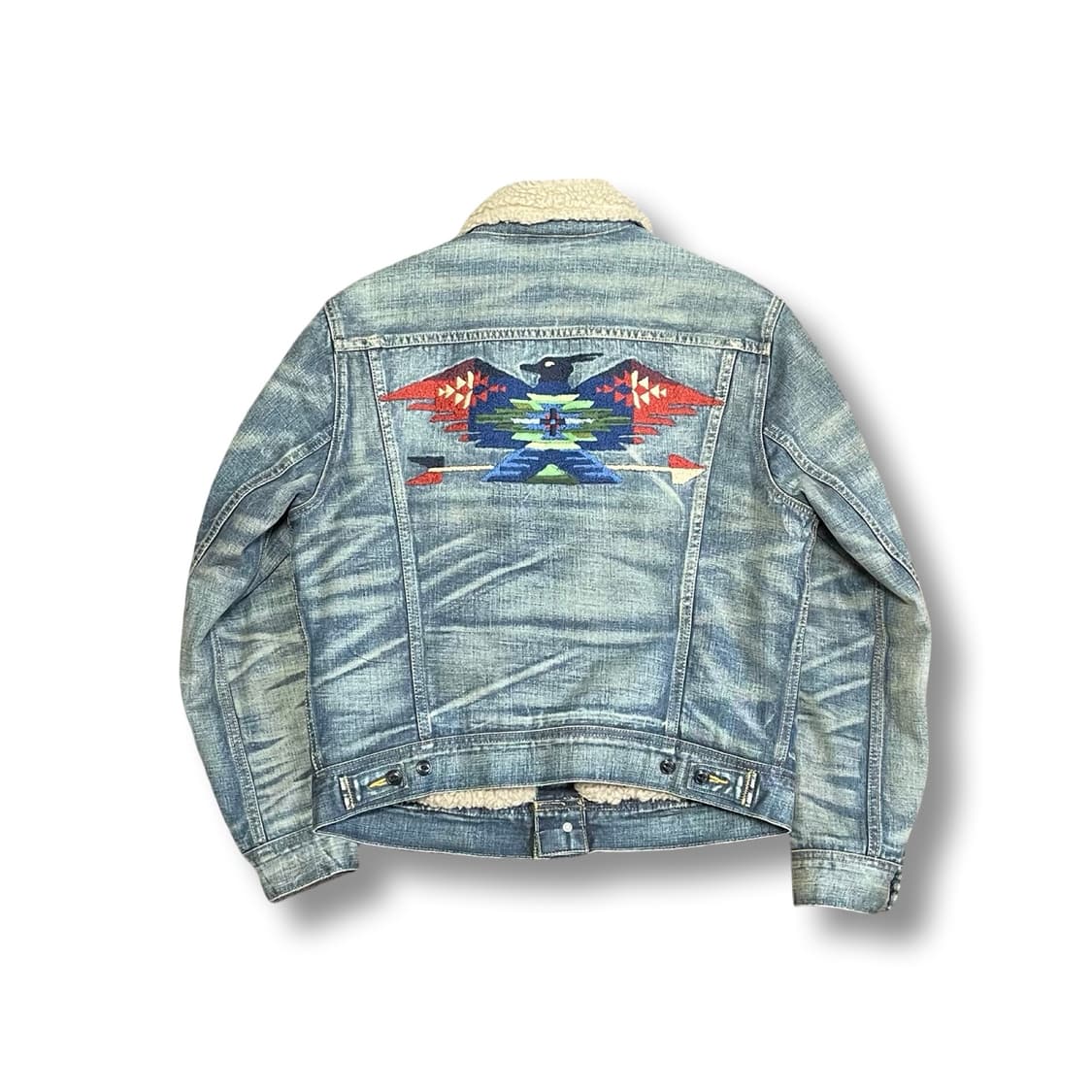 [M] 폴로 랄프로렌 아즈텍 나비호 셰르파 데님자켓 상품이미지7