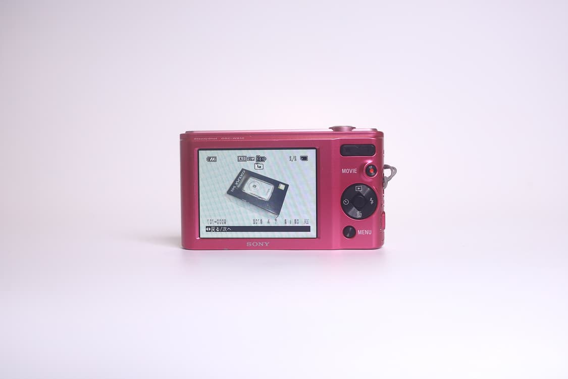 소니 사이버샷 W810 핑크 상품이미지7