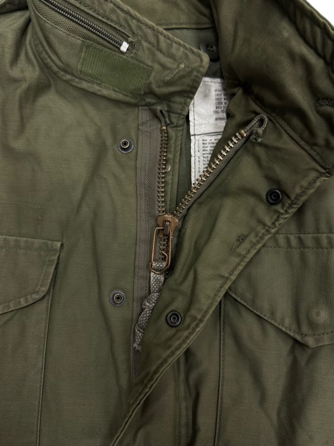 80s OG M65 밀리터리 필드자켓 (S~L) 상품이미지3