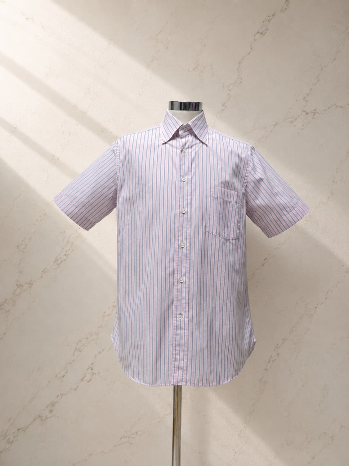Ermenegildo Zegna 스트라이프 반팔 셔츠 / 105 상품이미지3