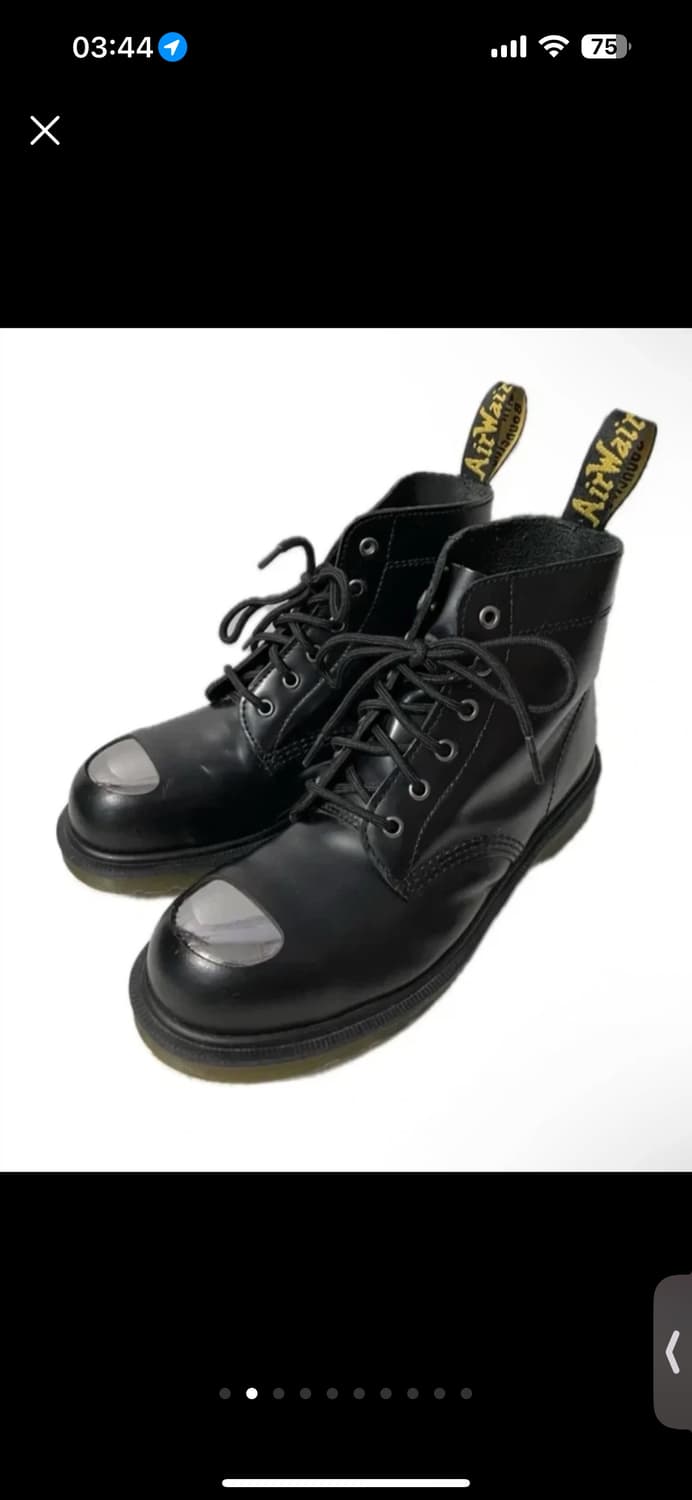 닥터마틴 101 익스포스트 스틸 토 블랙 270mm/uk8 상품이미지1