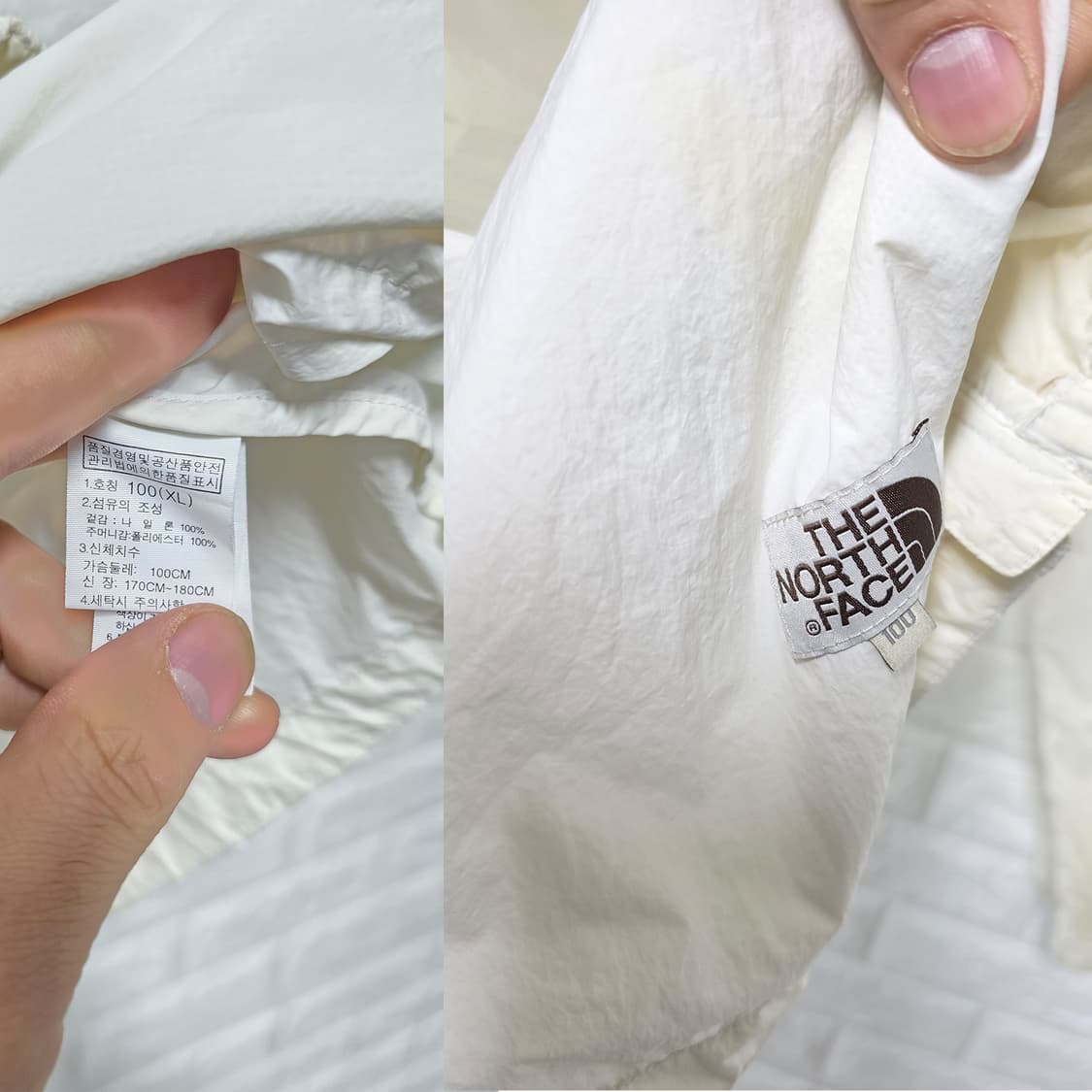 택포) 노스페이스 바람막이 100 상품이미지2