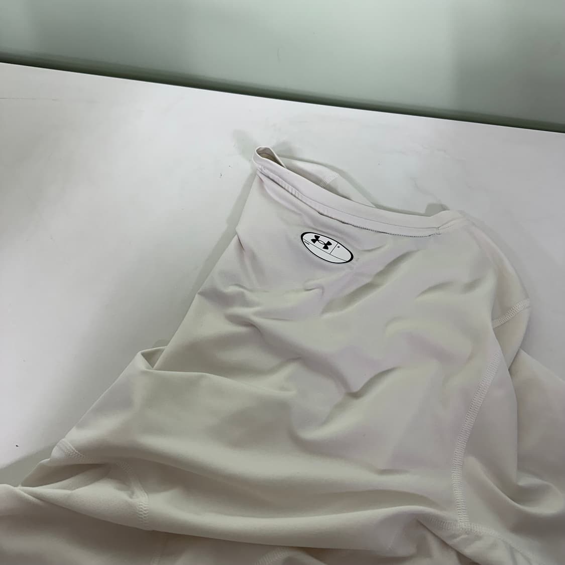 XL-XXL 언더아머 크림화이트 히트기어 헬스타이즈 상품이미지4