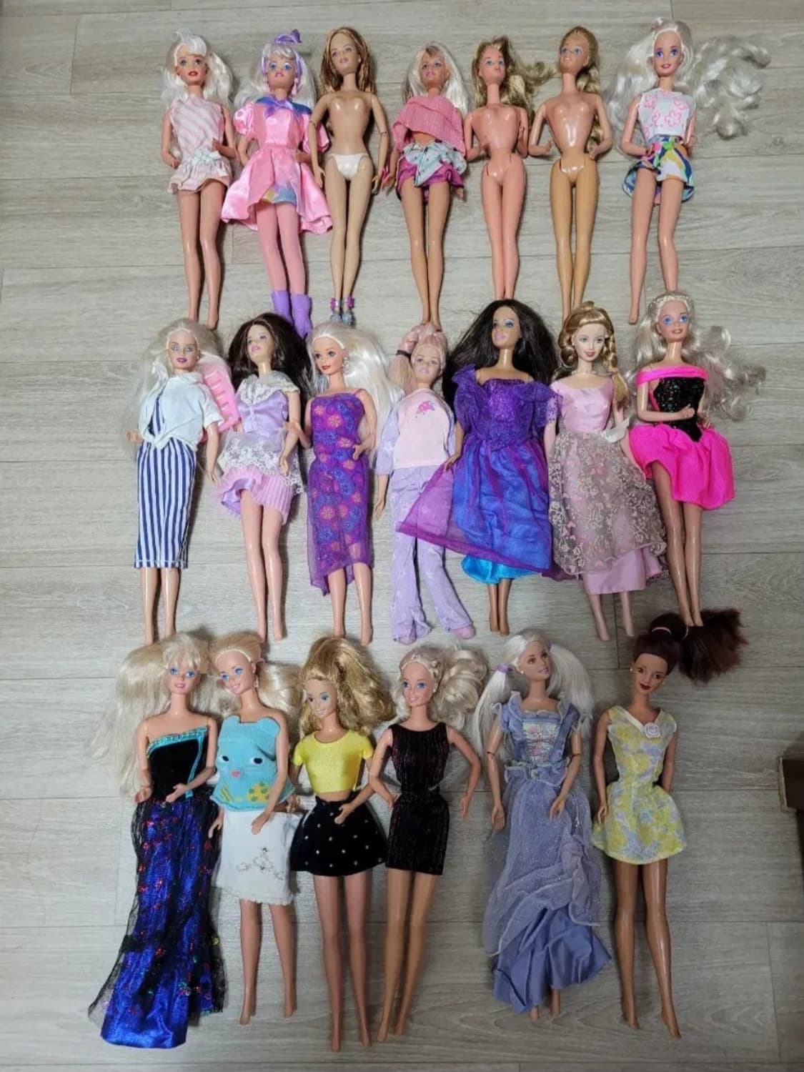 빈티지 바비인형 20체 상품이미지1