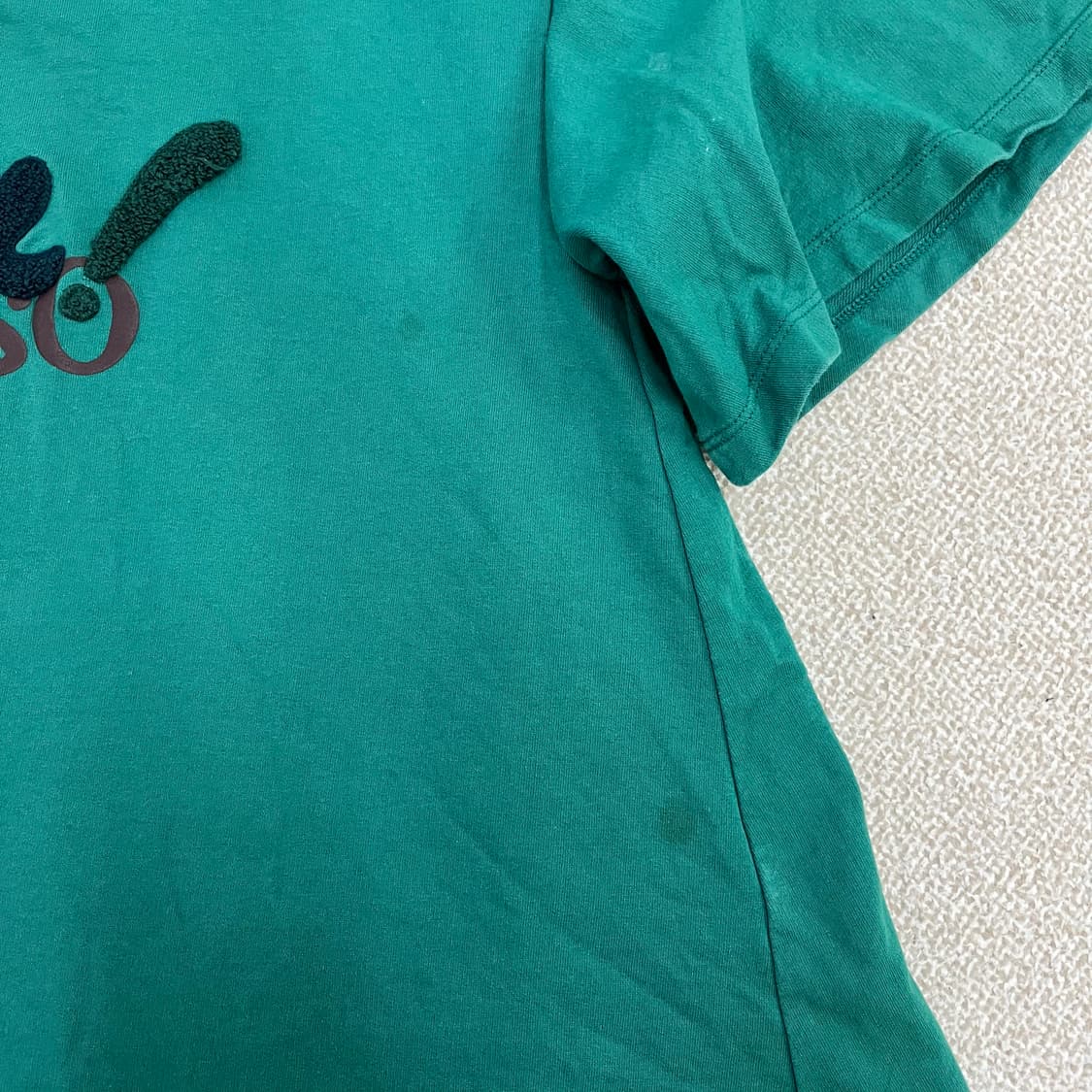 42 베네통 여성 프릴소매 반팔 티셔츠 0225M2 상품이미지5