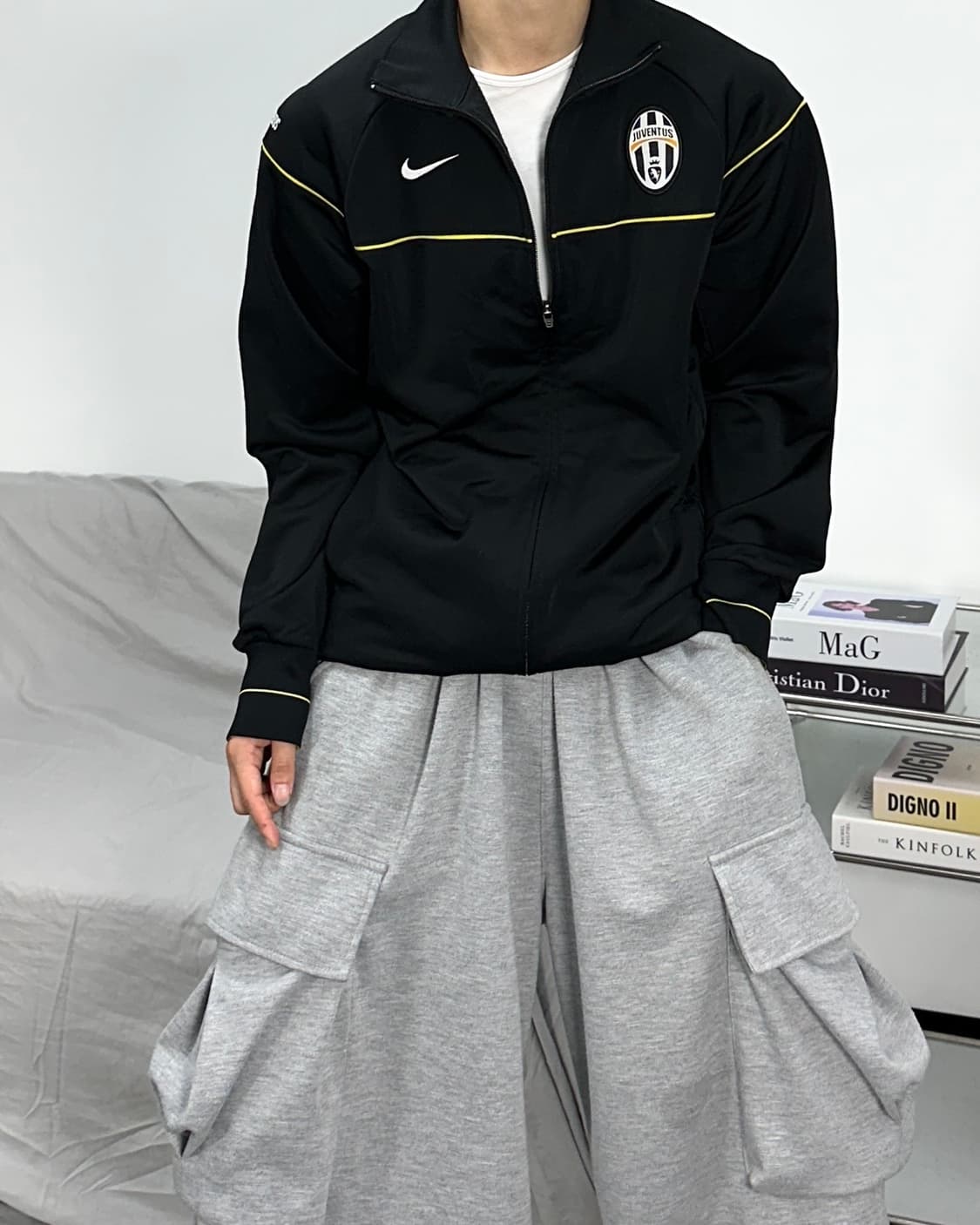 나이키 08-09 유벤투스 트랙탑 져지 M 상품이미지2