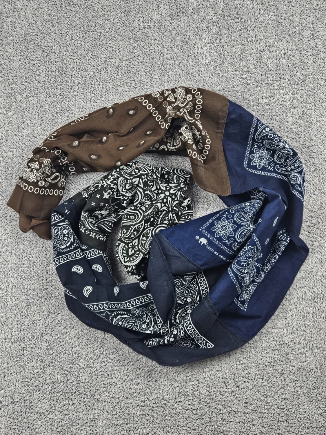 반다나 리워크 커스텀 스카프 머플러 / 10434 상품이미지5