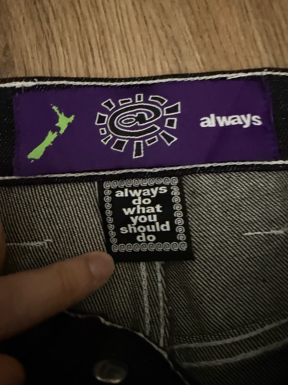 alwaysdowhatyoushoulddo 데님 L 상품이미지4