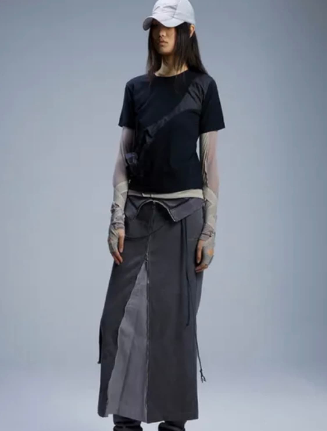 ojos bandage mesh t-shirt  오호스 밴디지 메쉬 상품이미지4