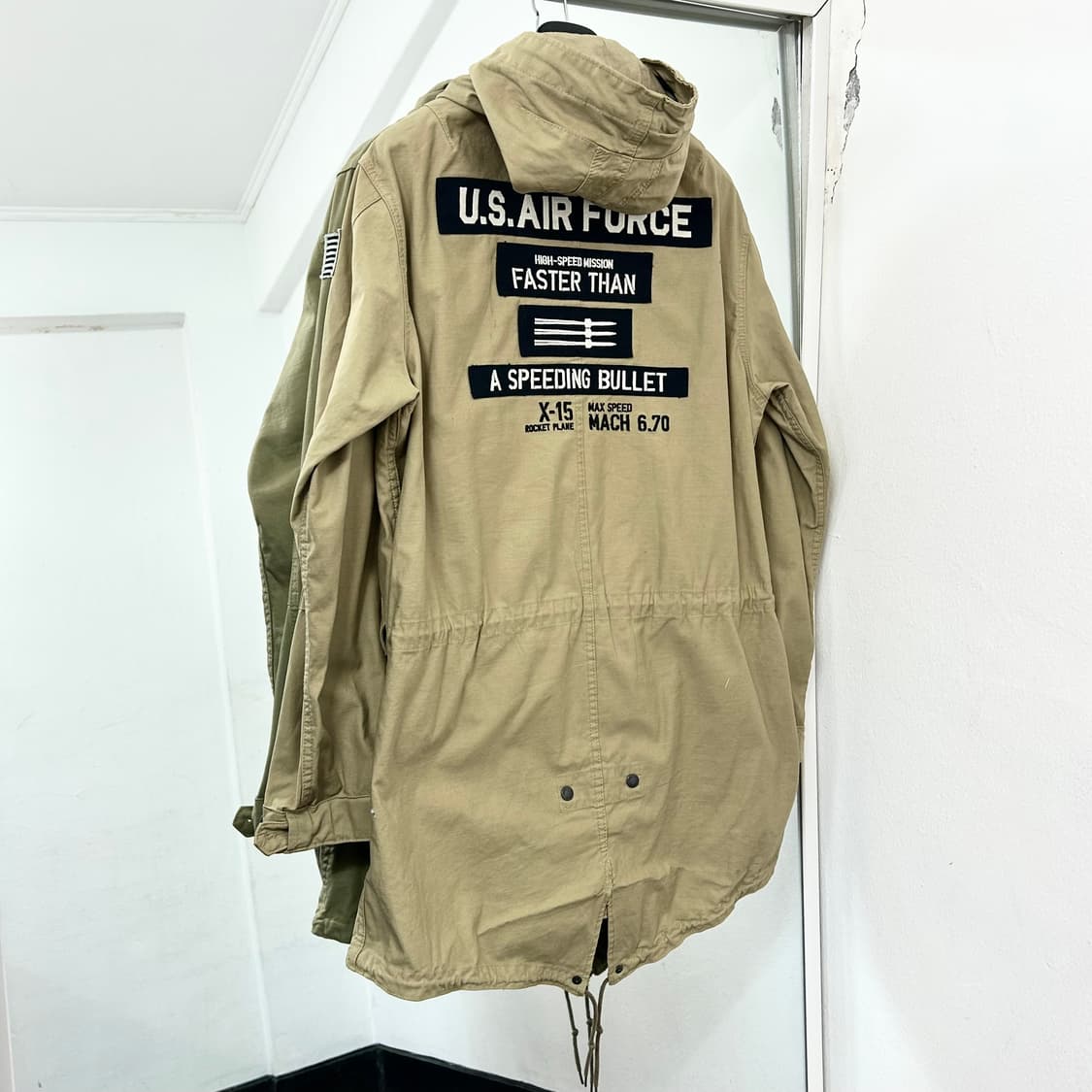 아비렉스 피쉬테일 야상 자켓 상품이미지4