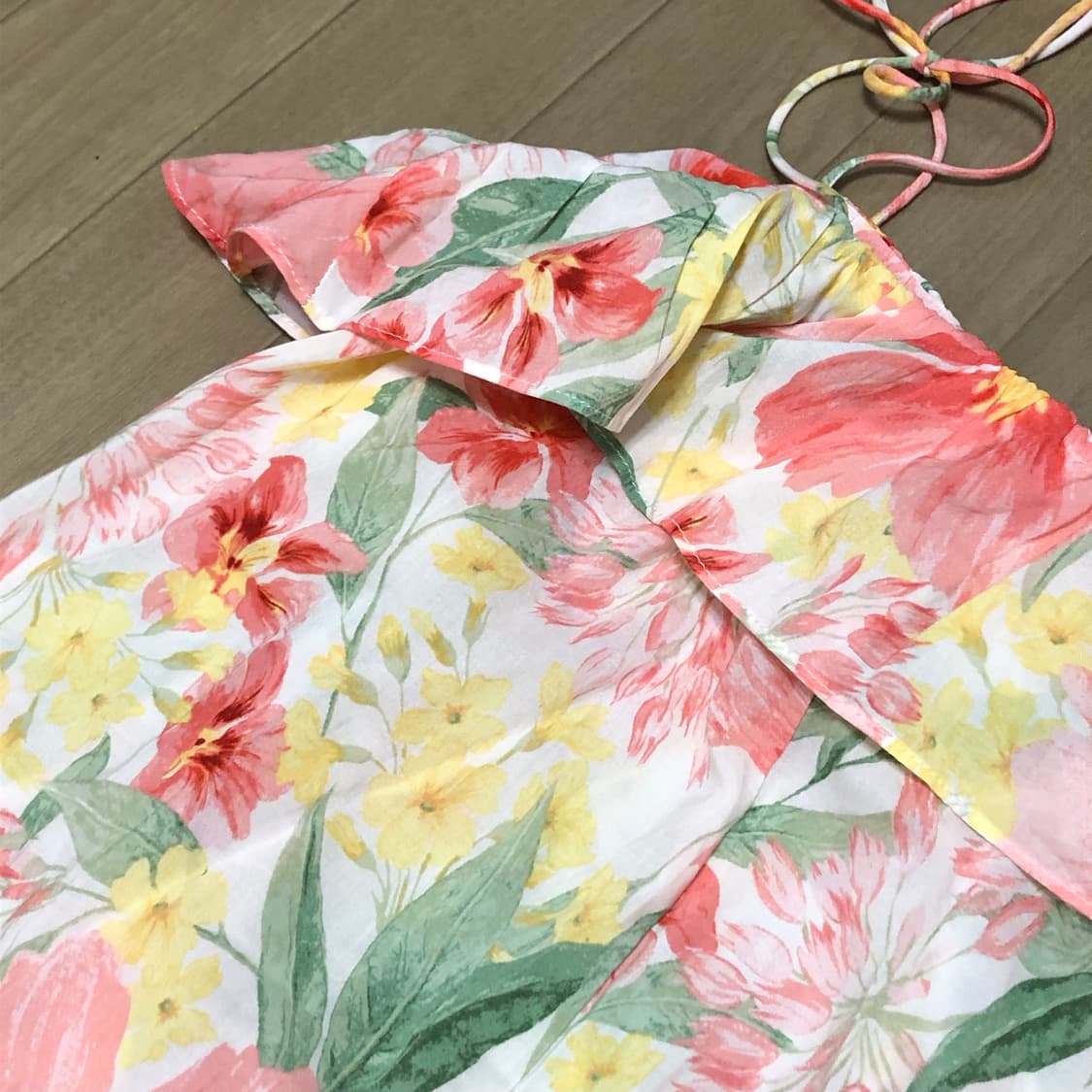 h&m 에이치앤엠 프릴 트리밍 스트랩 드레스 (새상품) 상품이미지6