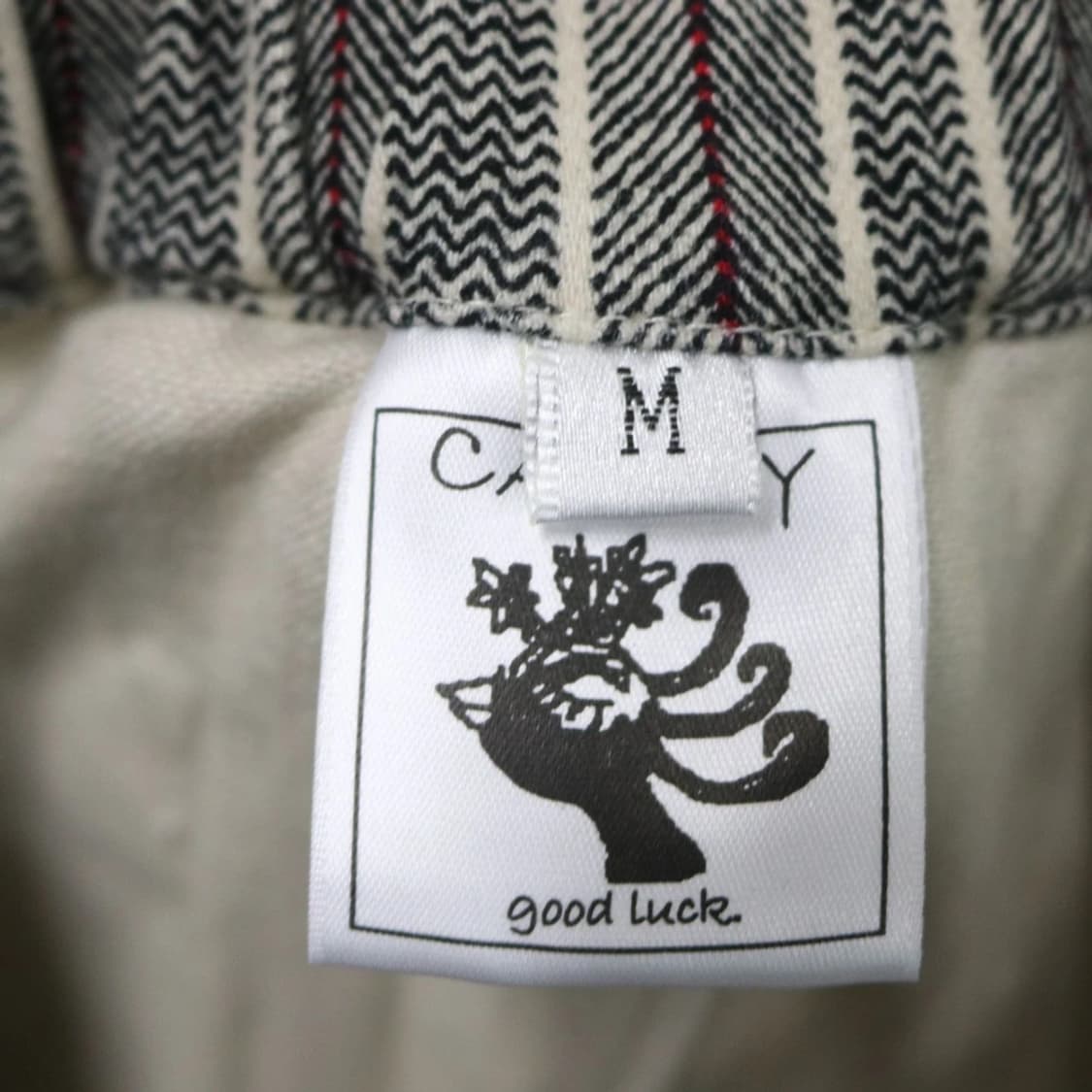 CANDAY 스트라이프 머메이드 프릴 롱스커트 62412 상품이미지8