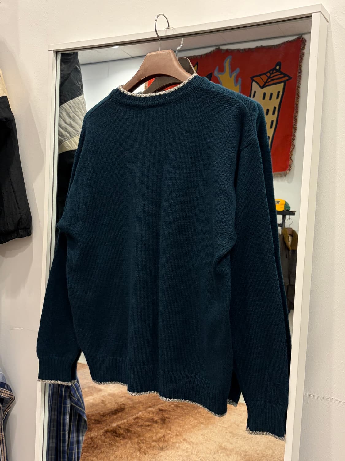 Vtg 빈티지 덕 패턴 니트 상품이미지4