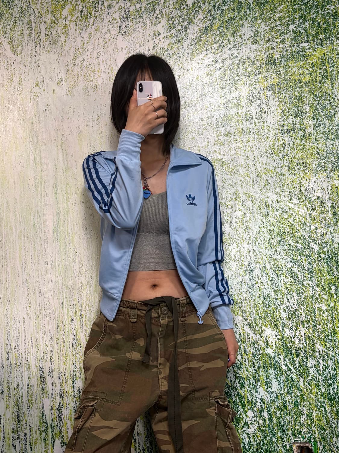 아디다스 파이어버드 빅로고 하늘색 스카이블루 져지 85 상품이미지2
