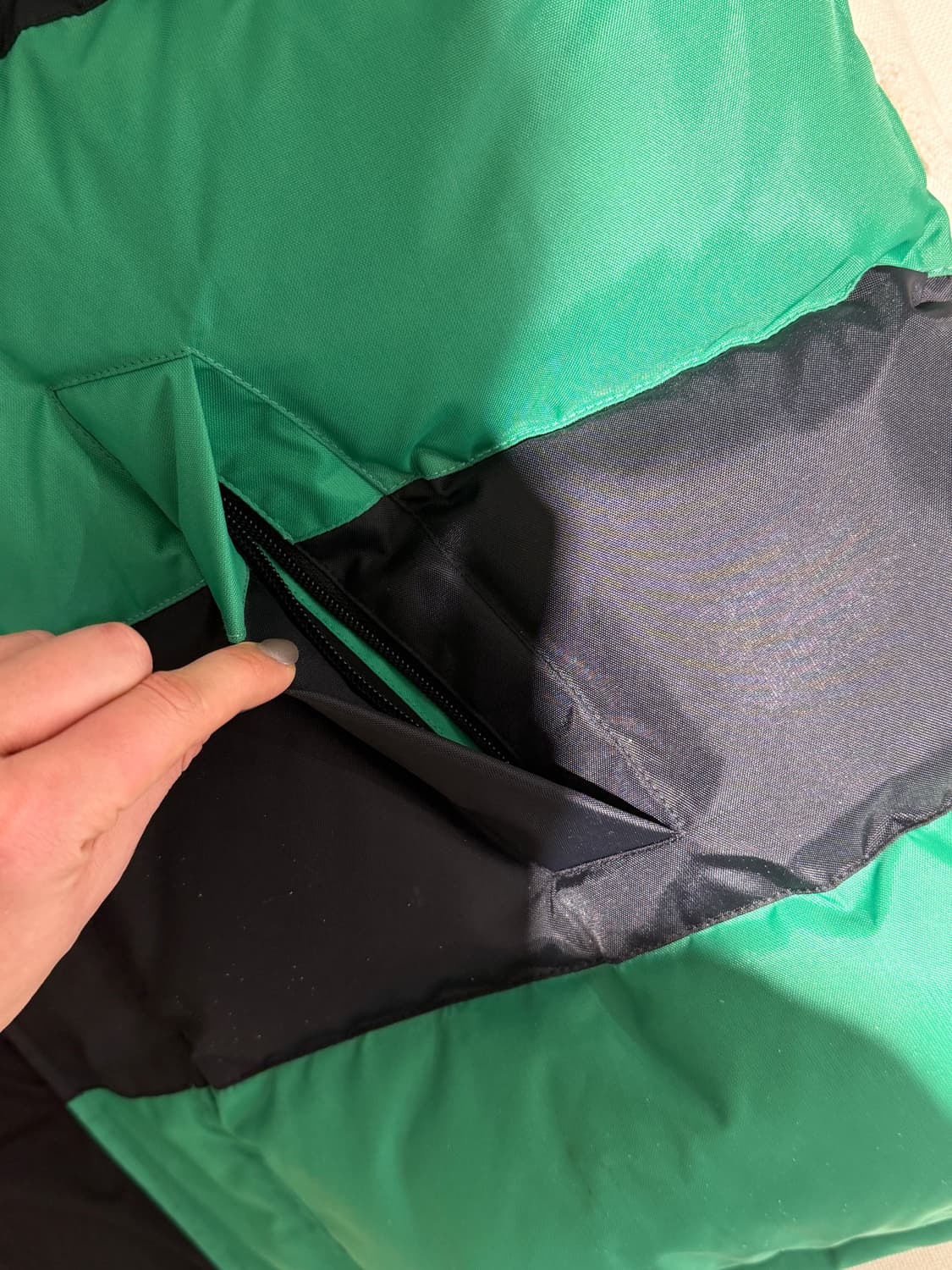 Balenciaga 2018 스트라이프 컬러블록 다운 패딩 코트 상품이미지9