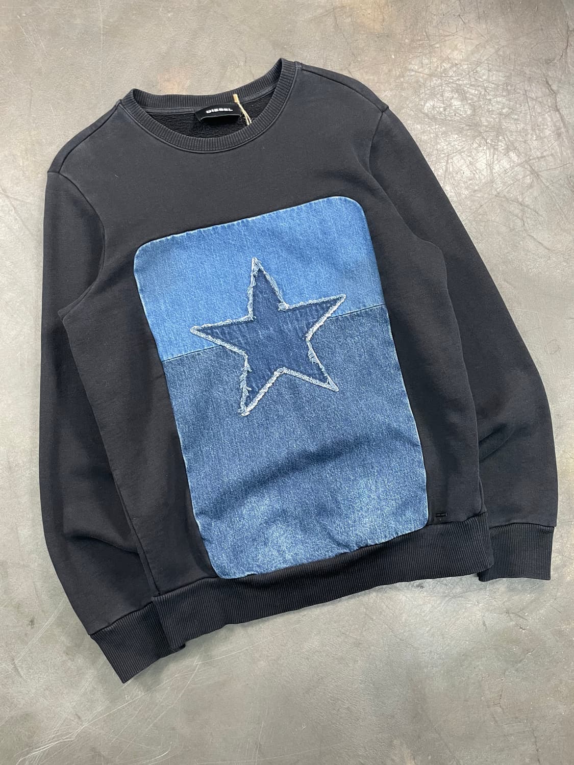 디젤 데님 스타 스웻셔츠 상품이미지2