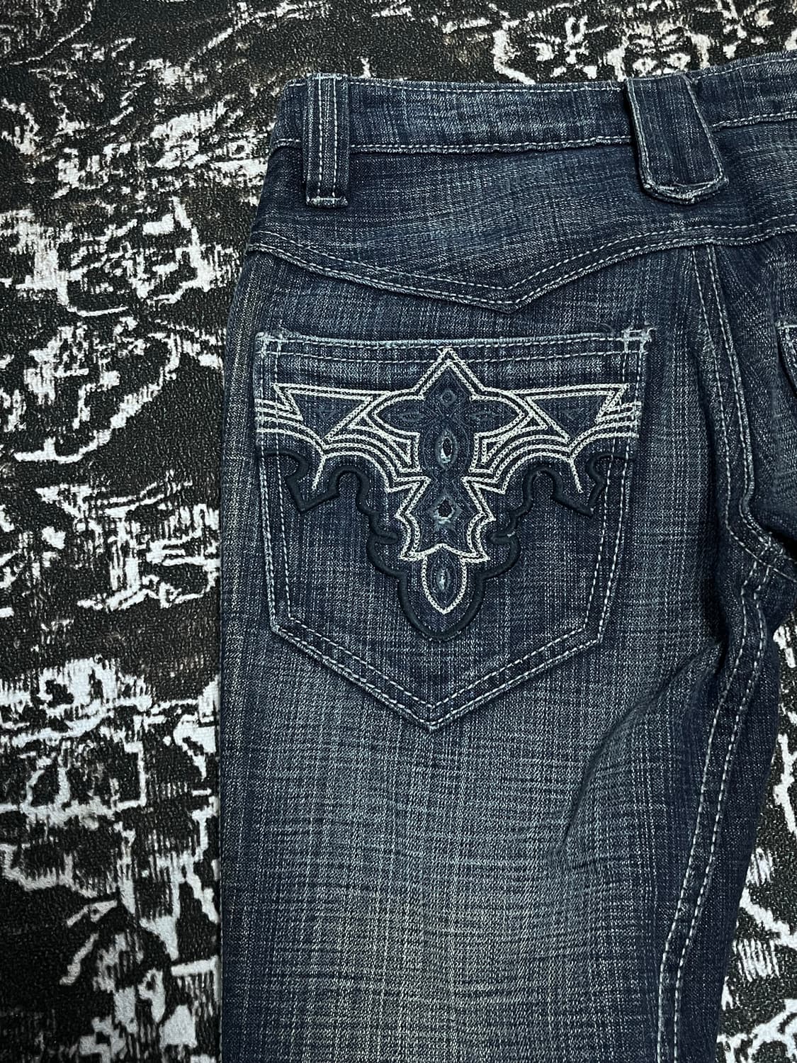 00's y2k 데님 부츠컷 26 상품이미지7