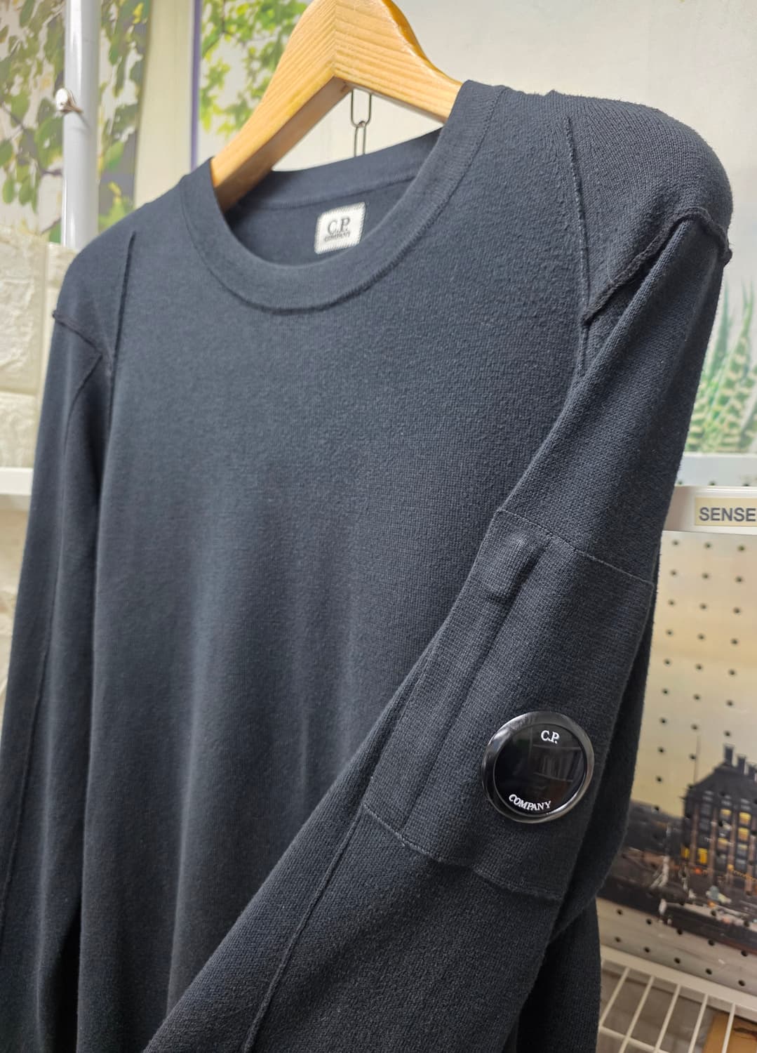 씨피컴퍼니 남성 니트티 105 렌즈 크루넥 봄~초여름 니트티 MN02 상품이미지2