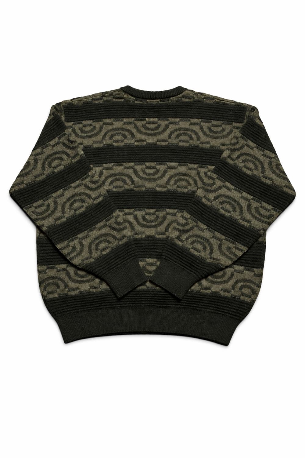 JPN 90s 일본 빈티지 크로커다일 자카드 보헤미안 패턴 니트 스웨터 상품이미지2