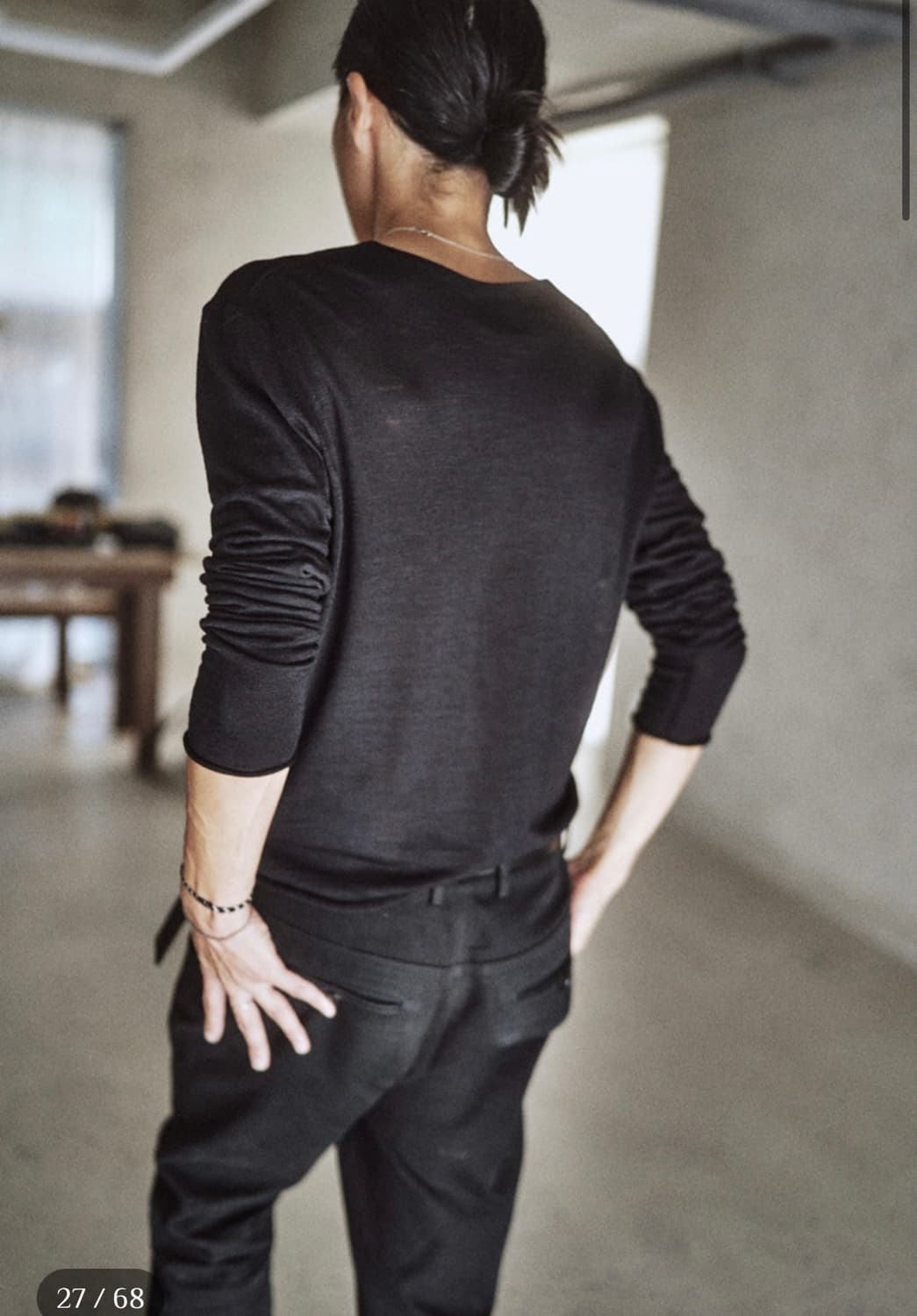 모노프리베 textured wool long sleeve 상품이미지4