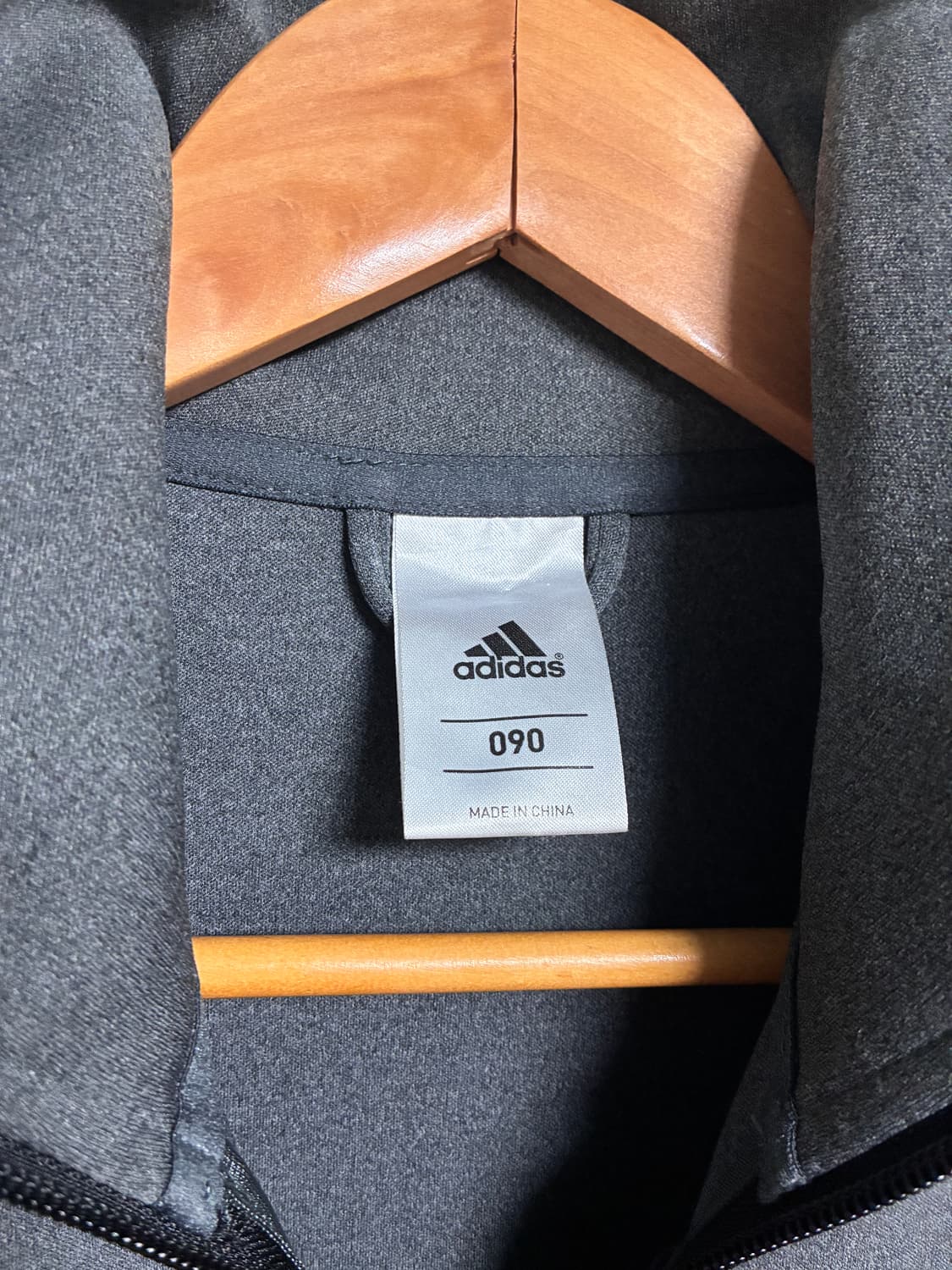 빈티지 아디다스 져지 블랙/그레이 90(S) 상품이미지3