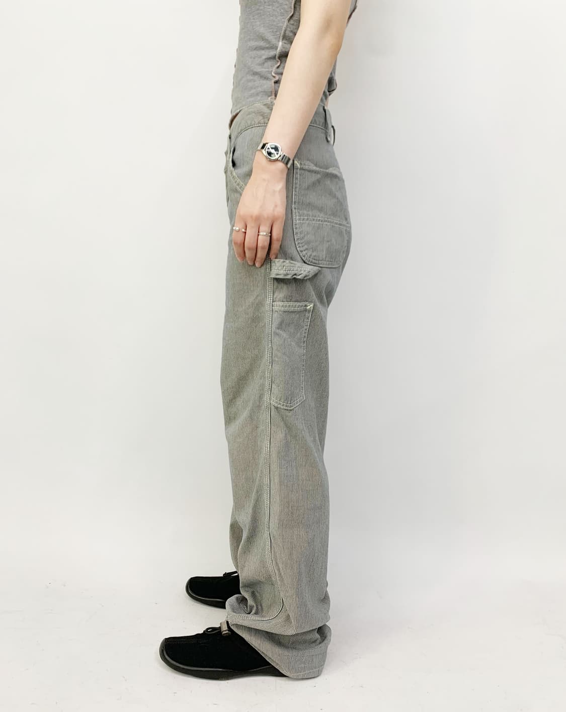 칼하트 스트라이프 데님 팬츠 상품이미지2