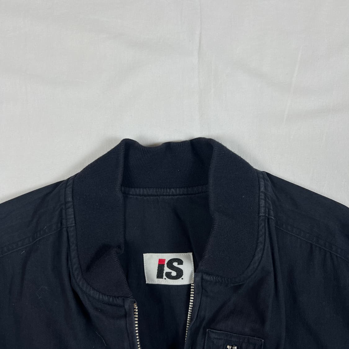 80‘s i.s 이세이스포츠 issey sport 봄버 블루종자켓 상품이미지8