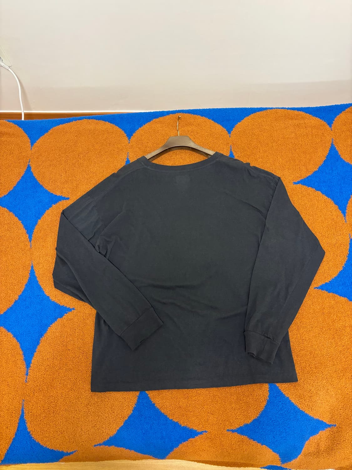 카미야 프린팅 슬리브 실크 티셔츠 스웻 상품이미지6