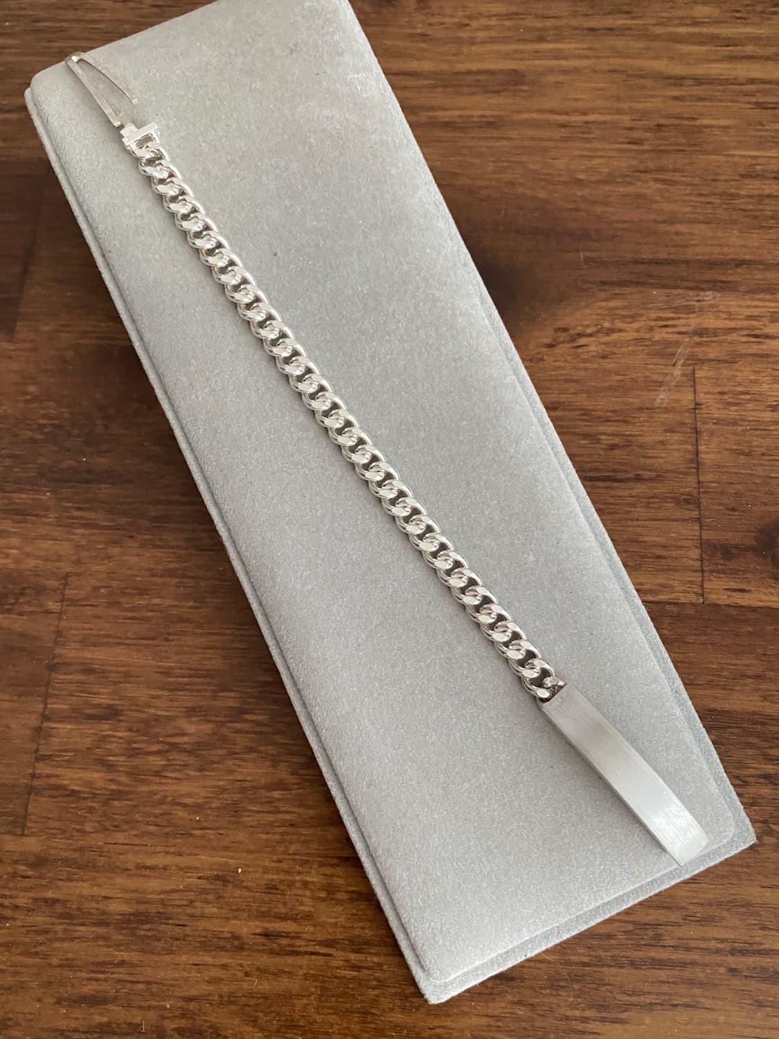 순은 실버 스틱라운드 체인팔찌(새제품) 상품이미지5