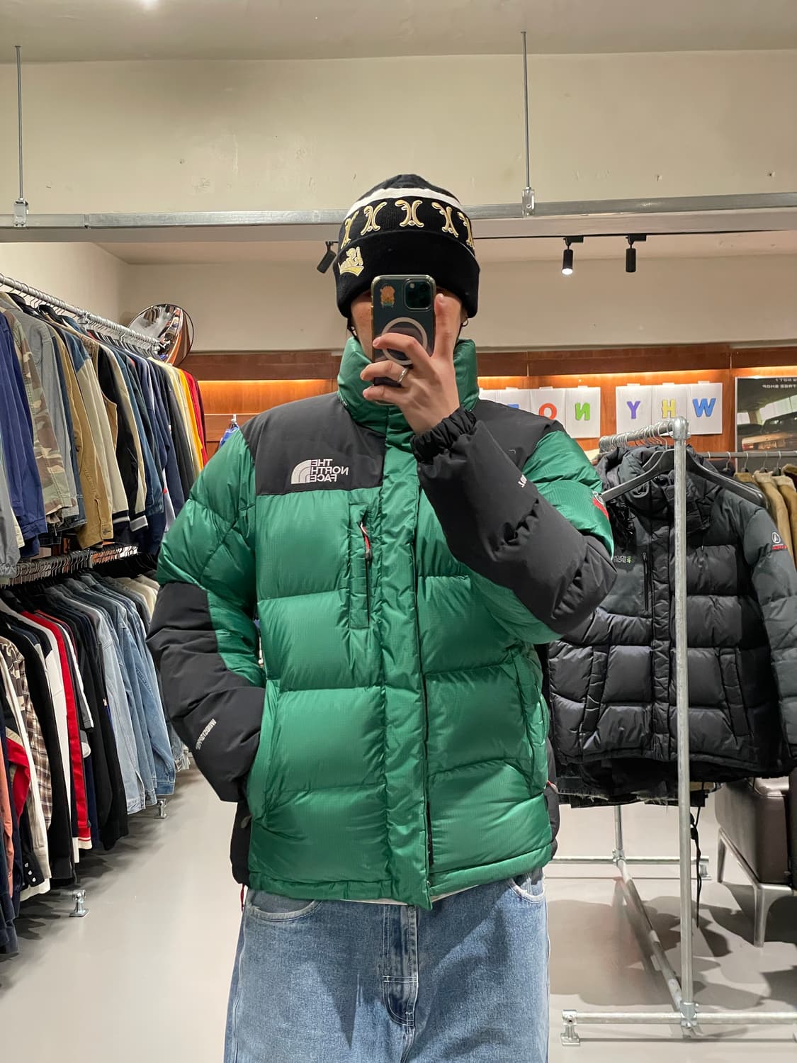 노스페이스 써밋 윈드스토퍼 700 다운 패딩(드라이클리닝 완료) 상품이미지1