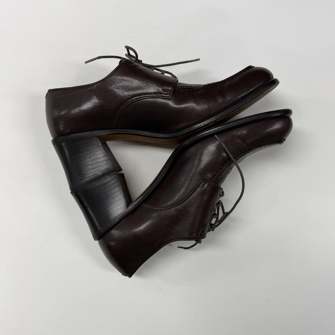 90s Margaret Howell square toe shoes 상품이미지5