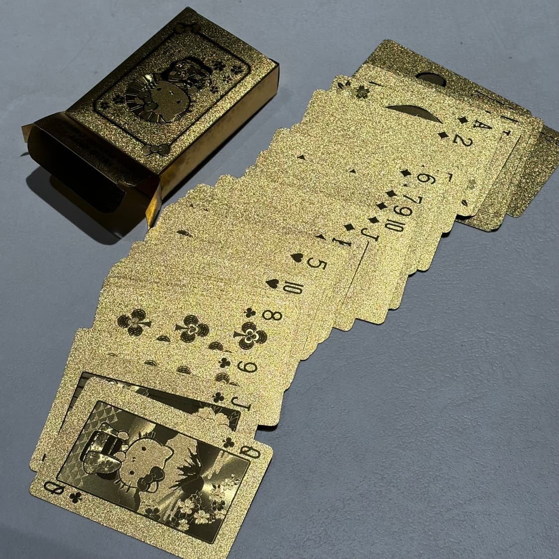 고전 헬로키티 골드  트럼프 카드 상품이미지7