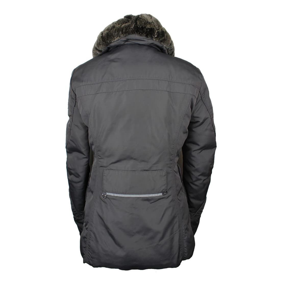 퓨테리 그레이 렉스 퍼 카라 구스다운 패딩점퍼(42) 상품이미지4