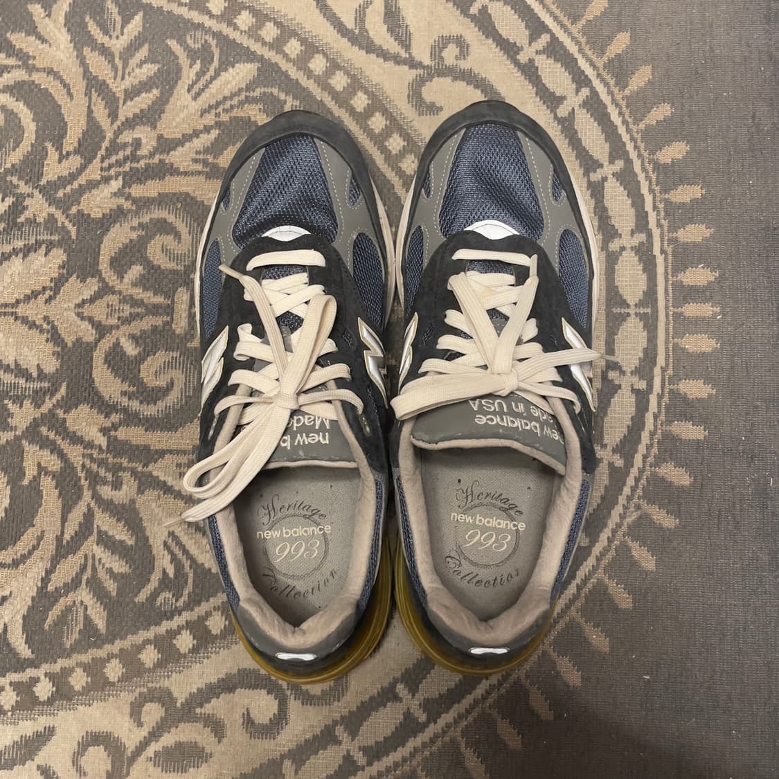 뉴발란스 993 네이비 스니커즈   상품이미지4