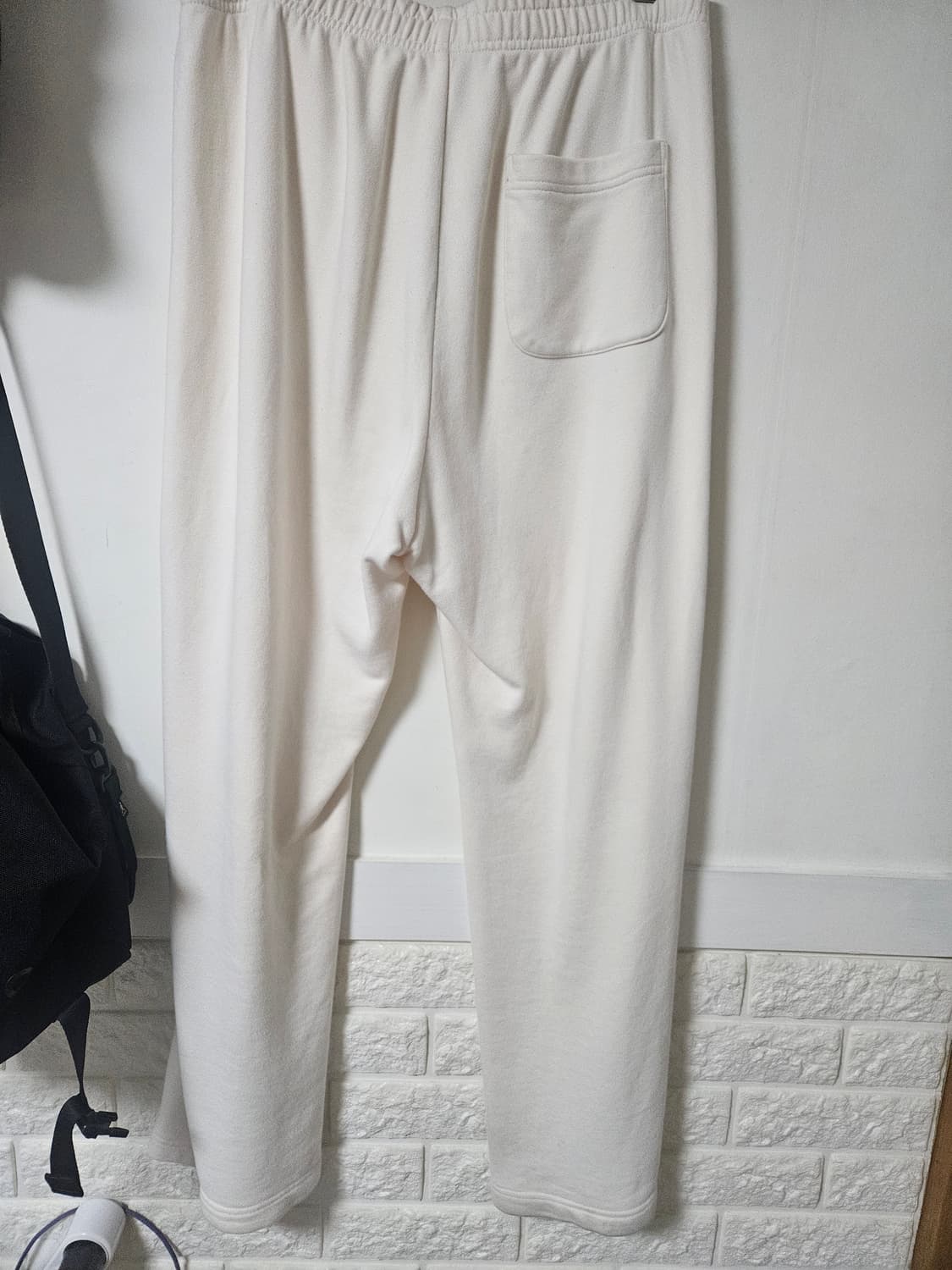 무신사 스탠다드 크림 스웨트 팬츠 XL 상품이미지3
