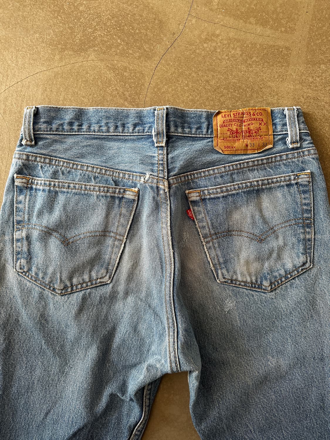 90s Levis 리바이스 501XX USA 데님 팬츠 30 상품이미지3