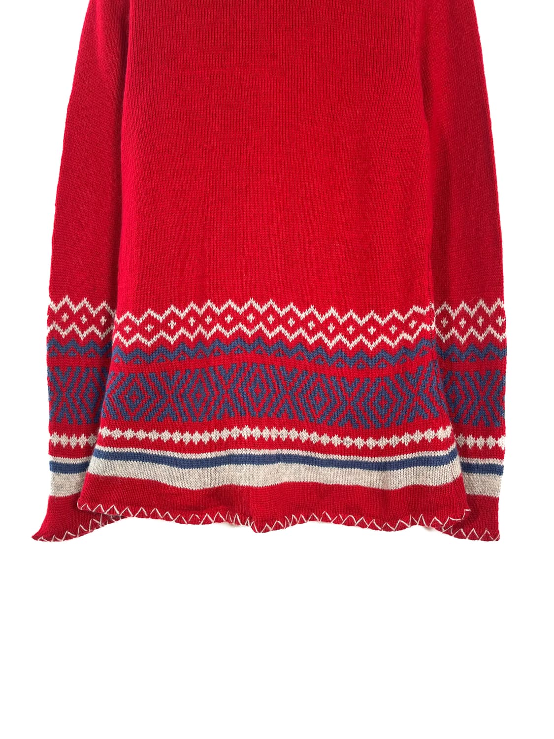 빈티지 스티치 울 블렌드 가디건 상품이미지6