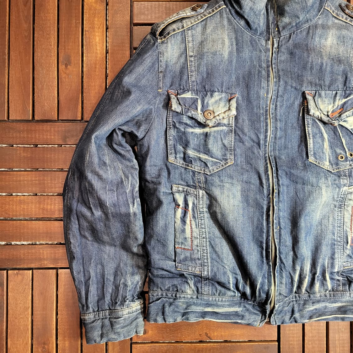 BUCKAROO 데님 자켓 (XL) 상품이미지4