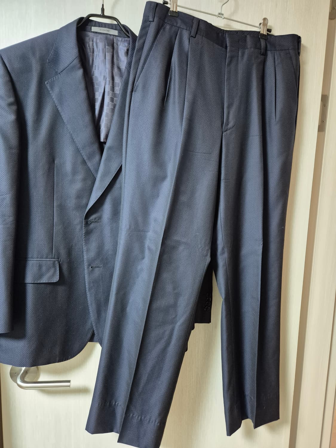 (정품) 지방시 남성 정장 세트 울실크 블레이져 셋업 100 수트 상품이미지2