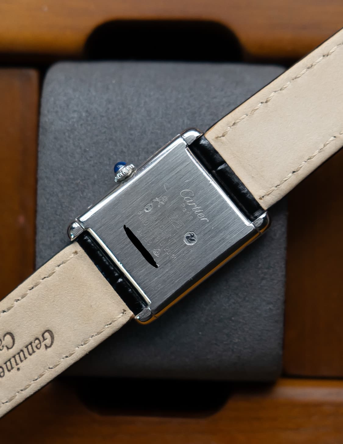 까르띠에 머스트 탱크 lm 수동 시계 상품이미지2