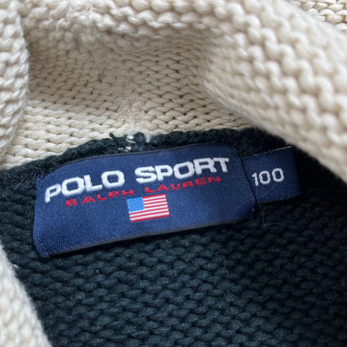Polo Sports 폴로 올드스쿨 트랙 니트 후드(100) 상품이미지3