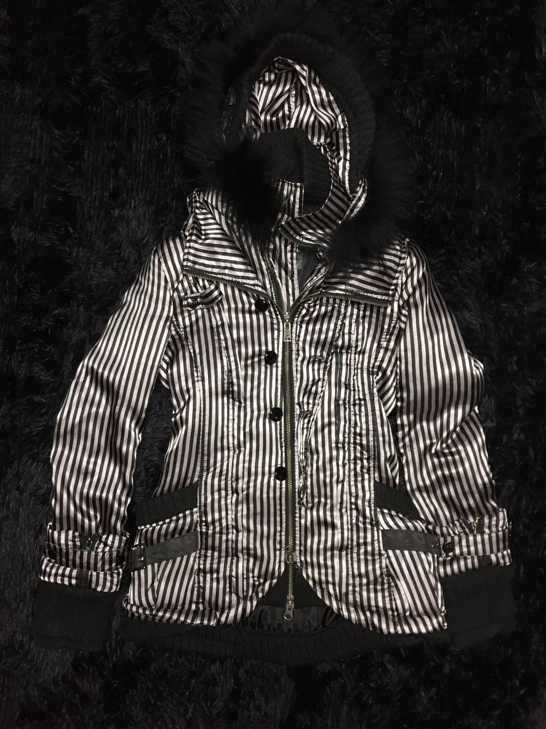 Maison gilfy O0s rare punk fur jacket 상품이미지1