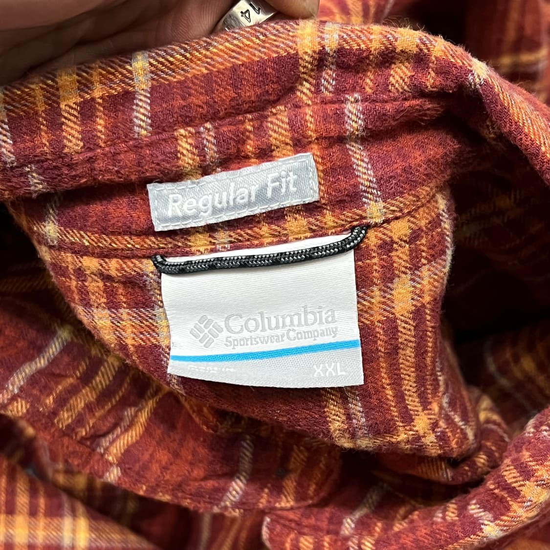  컬럼비아 체크 플란넬 셔츠 y15025 상품이미지6