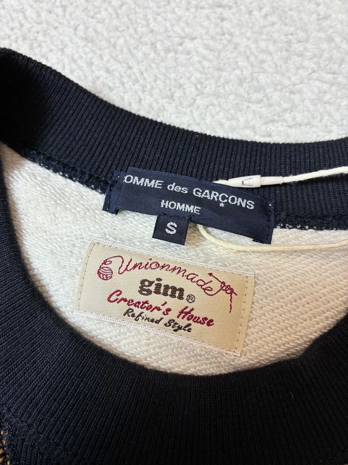 꼼데가르송 옴므 x Gim 페어아일 니트 PN8029 상품이미지6