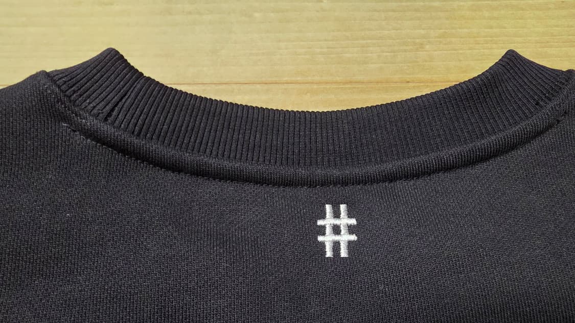 [신동품]빈트릴 맨투맨 / L사이즈 세미오버핏 상품이미지5