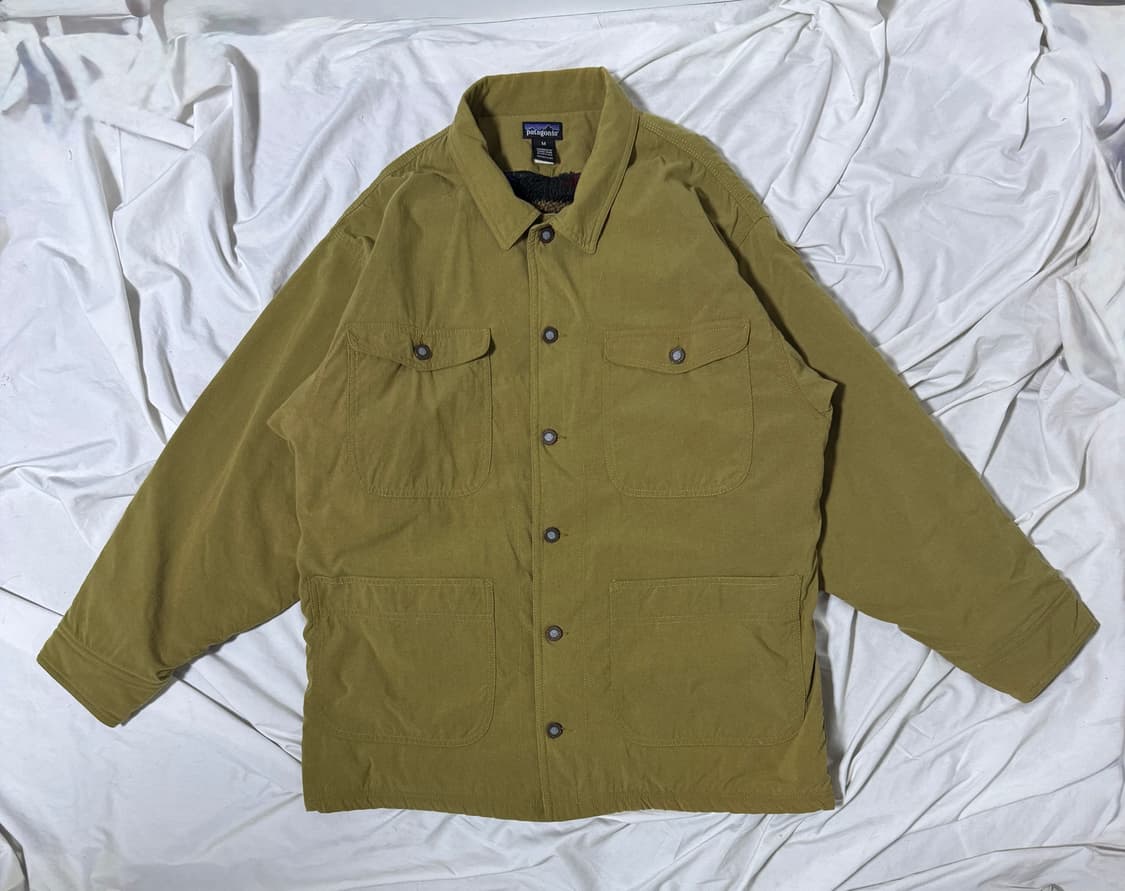 90s 파타고니아 누에보 레인지 코트 워크 자켓 불스아이 패턴 상품이미지1