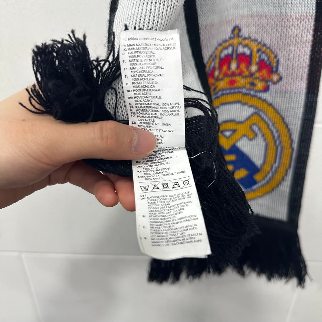 아디다스 레알마드리드 머플러 상품이미지5