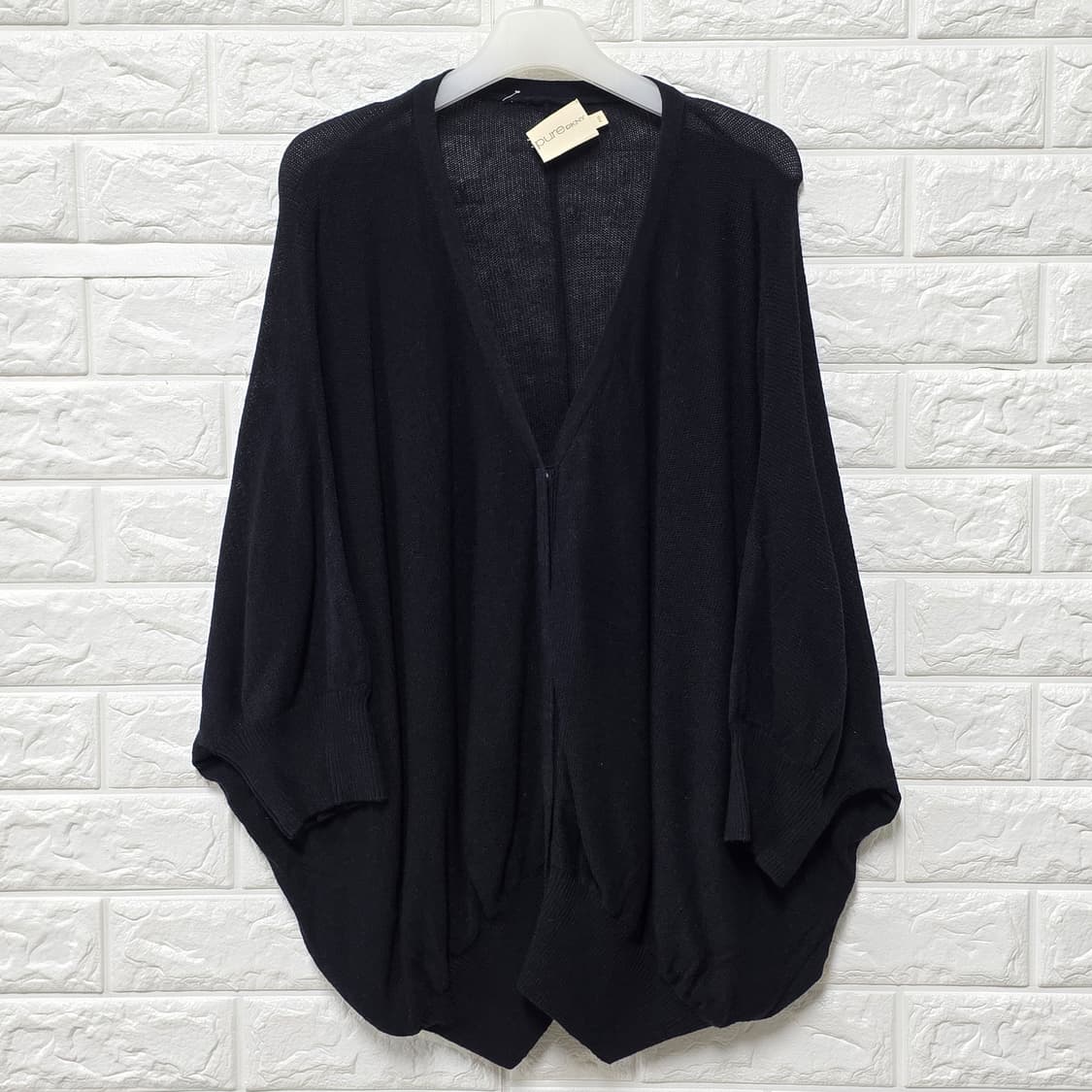 택포// Pure DKNY 블랙 가디건 P/S 상품이미지1