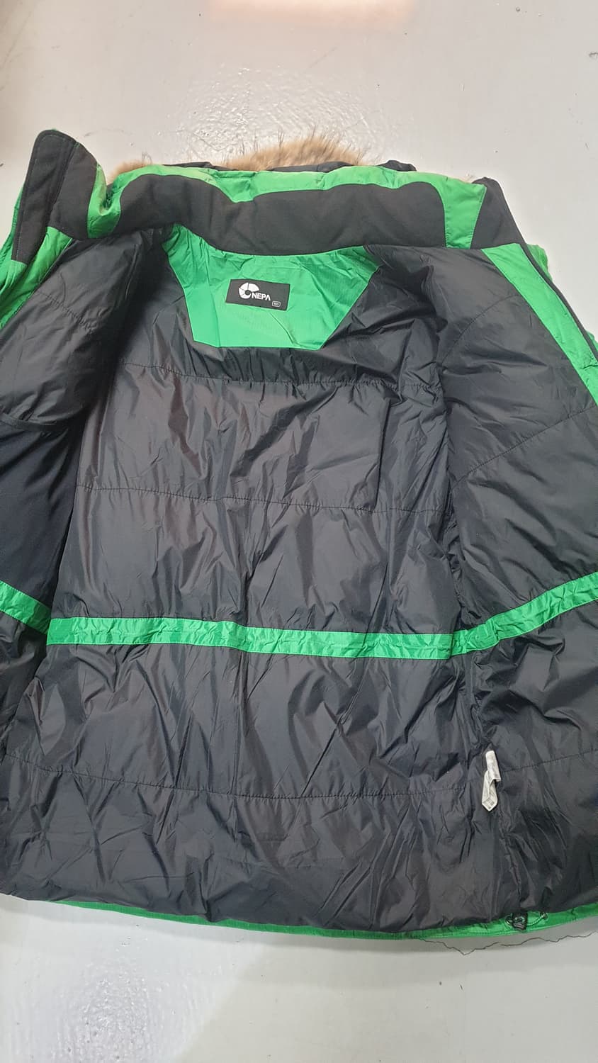 네파 에볼루션 800 구스다운 패딩 105 그린 상품이미지3