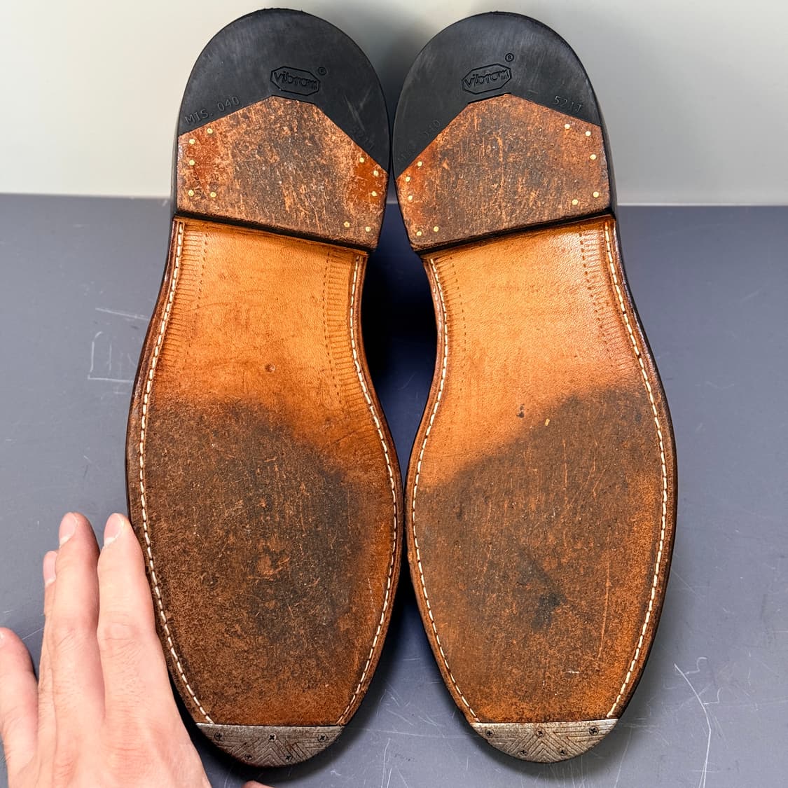 [8.5E] 알든 1339 컬러8 코도반 처카 부츠 상품이미지10